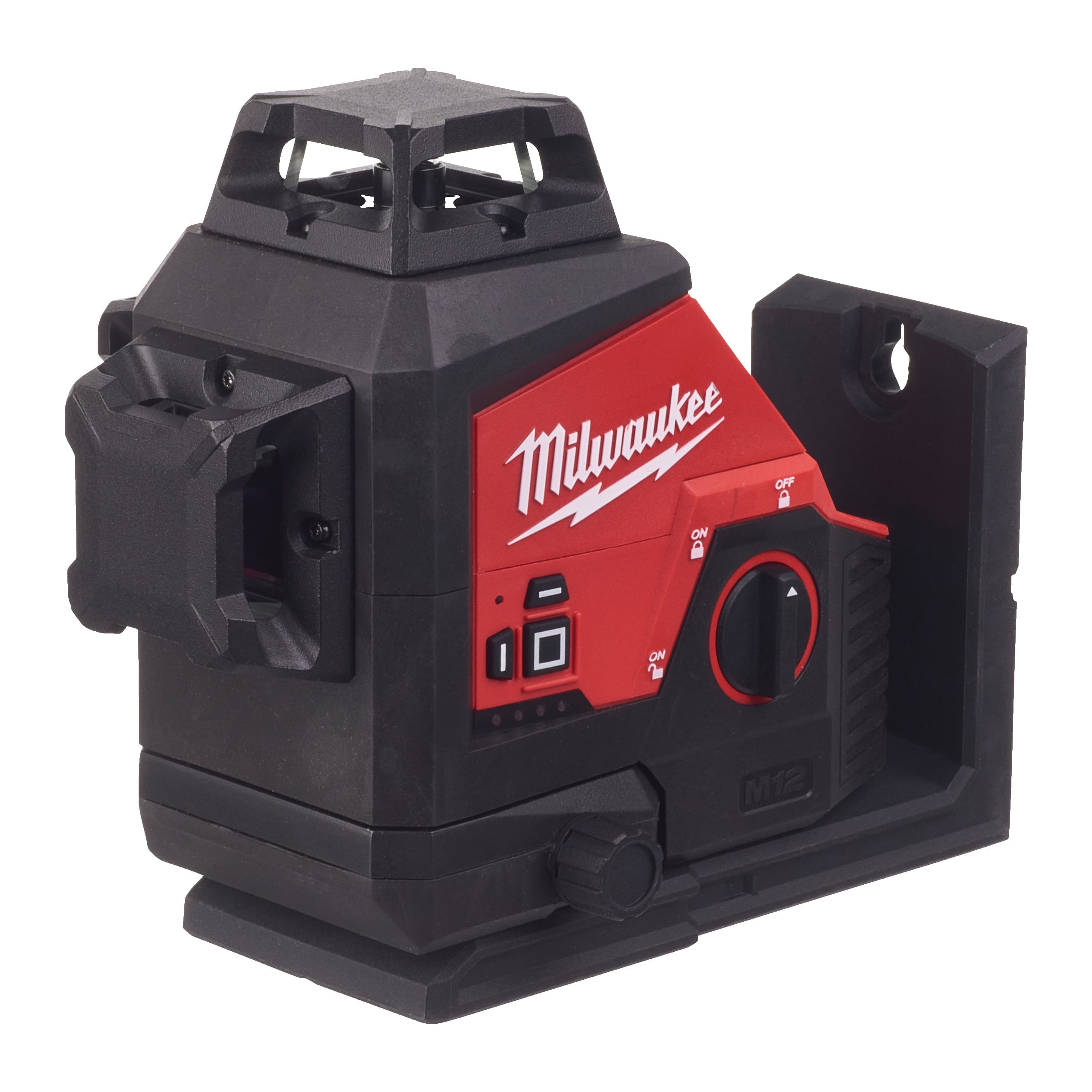 Milwaukee kruislijnlaser M12 3PL-0C 3x 360° groen koffer