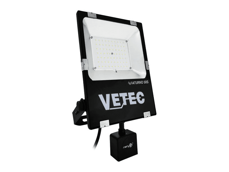LED-bouwlamp Vetec 50 W kl1 Saturno 50S met sensor