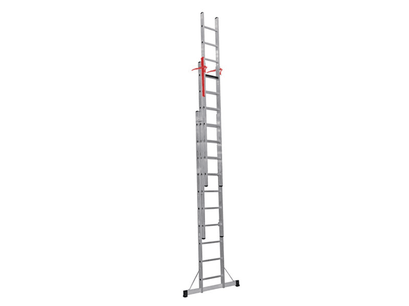 Schuifladder 3 x 12 met Top Safe Systeem
