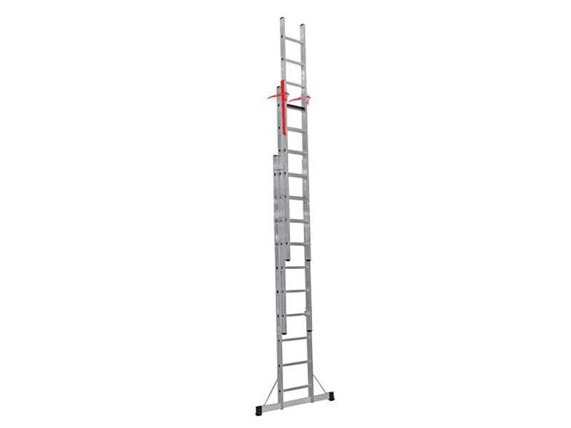 Schuifladder 3 x 14 met Top Safe Systeem
