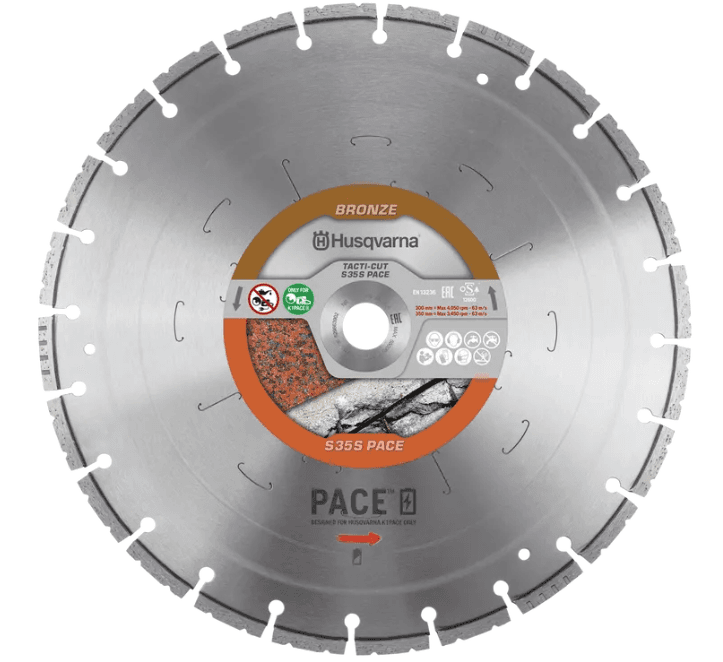 Diamantzaagblad Husqvarna Tacti-Cut S35S ø 350 mm