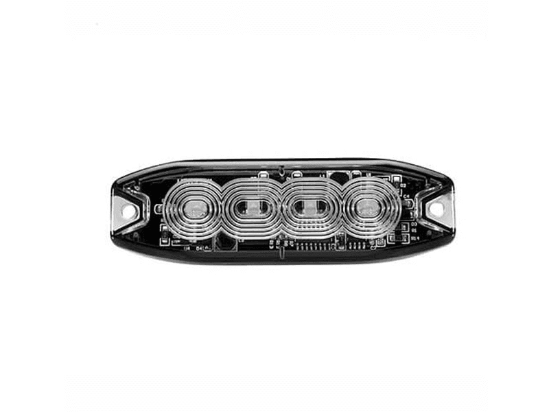 Flitser LED 4 Slimline 10 - 30 volt
