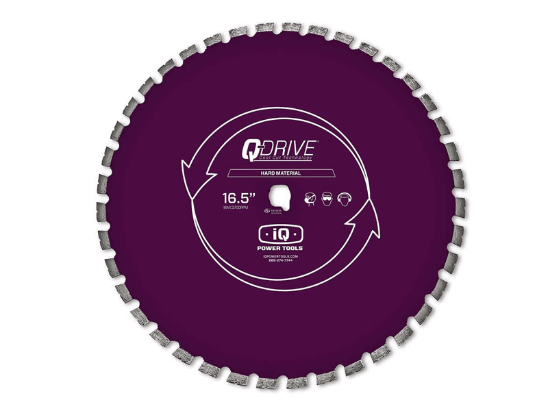 Diamantzaagblad iQ ø 420 mm Q-drive Hard materiaal