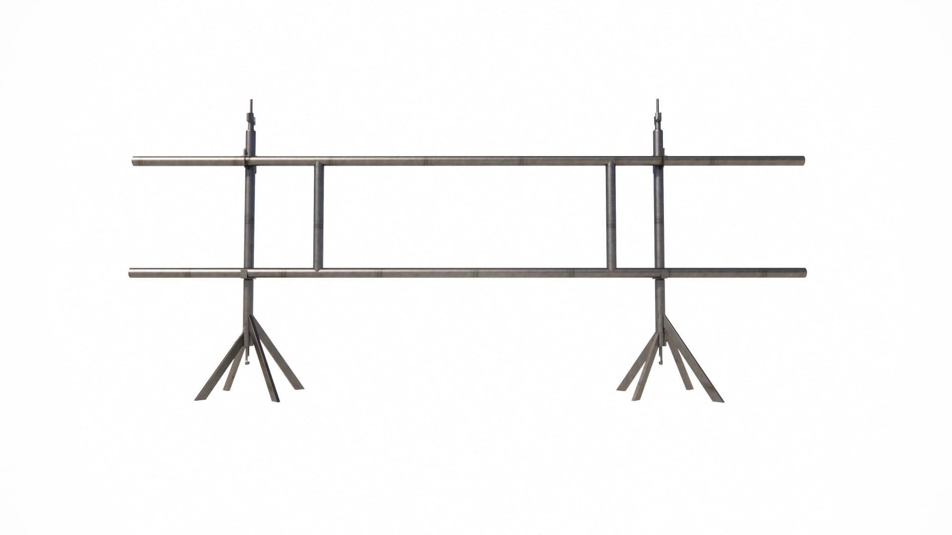 132217_Leuningstaander_breedplaatvloer_met_adapter_voor_dubbele_leuning_p1