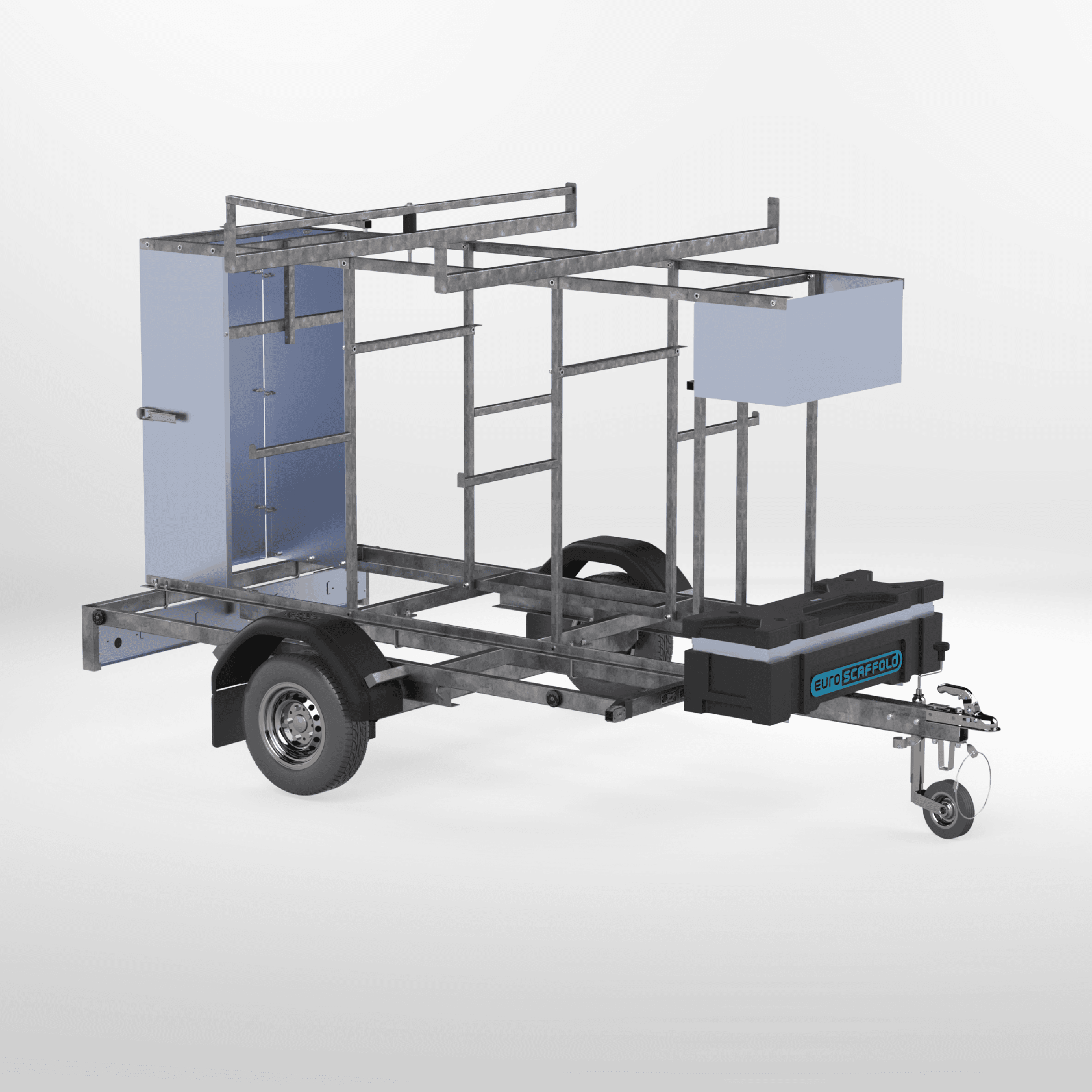 Steigeraanhanger X-carrier 250 afsluitbaar