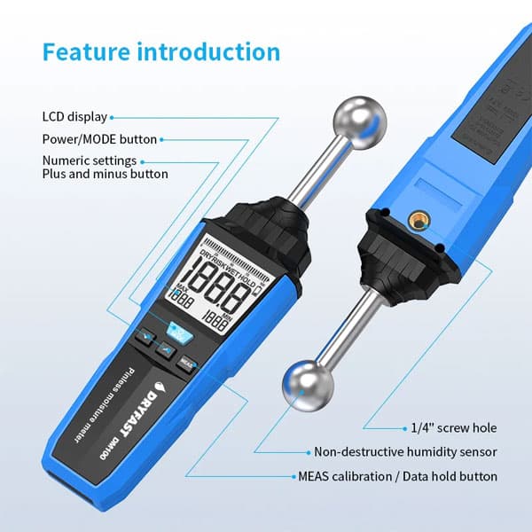Digitale vochtmeter Dryfast DM100