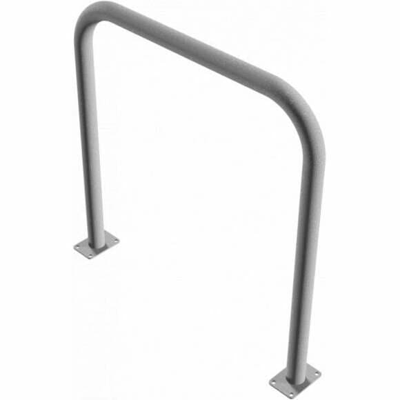Sluishek 1000 mm hoog verzinkt met voet | ø 60 mm | 100 x 100