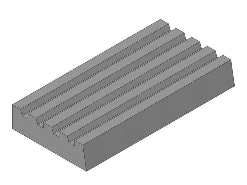 Rubber Wit voor Probst WEZ-2 / WEZ- 6