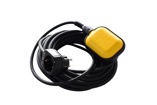 Vlotterschakelaar dompelpomp 230v met 10m kabel