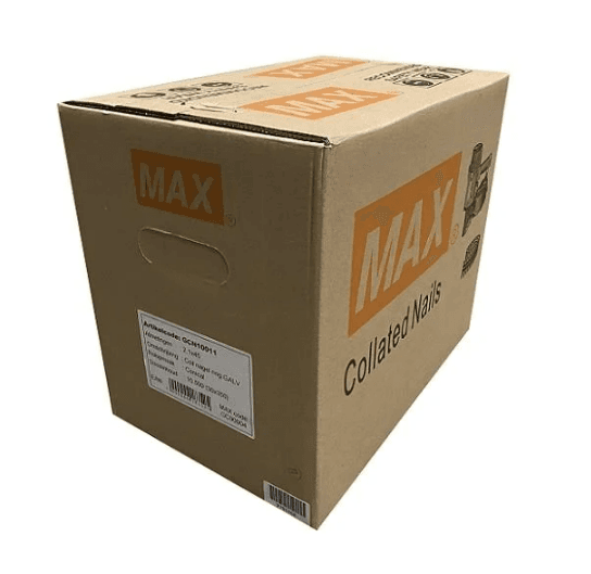 Max coil nagels schroef flat blank 3,1x90mm