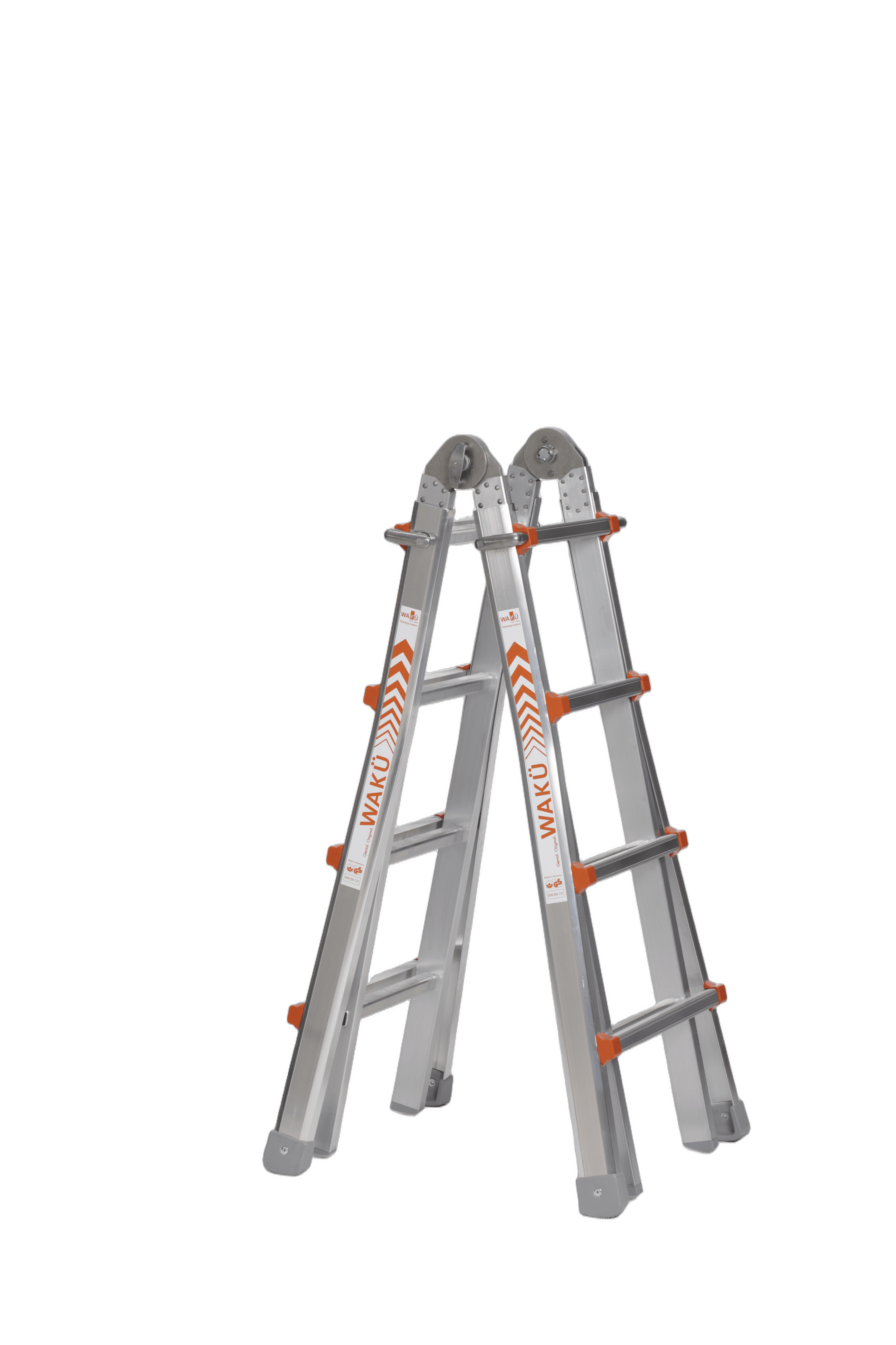 Waku telescopische vouwladder 4x4