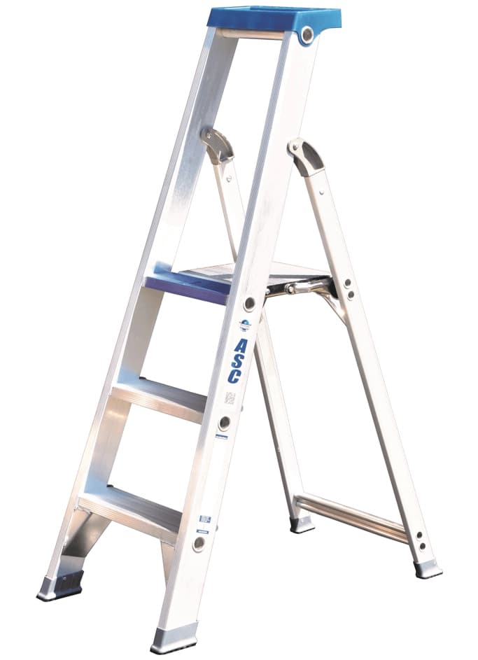 Asc bordestrap 3 treden aluminium OP=OP