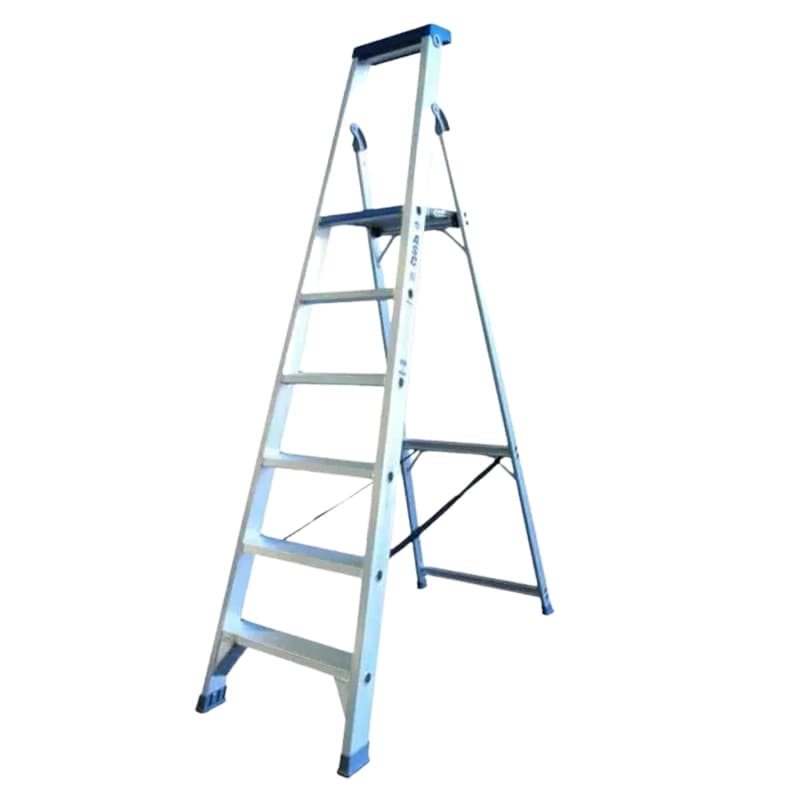Asc bordestrap 6 treden aluminium OP=OP