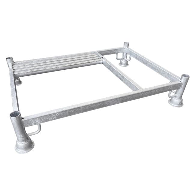 Stapelrek model layher 125x85cm inclusief rongen