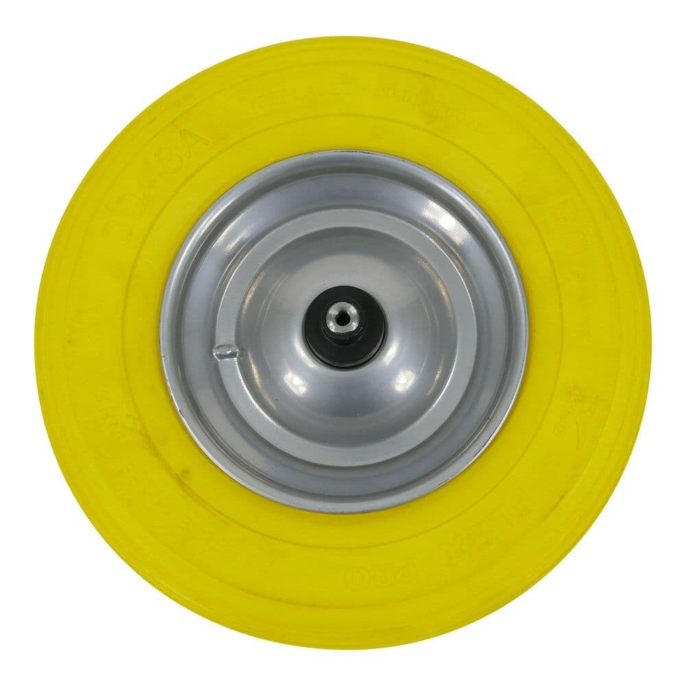Kruiwagen wiel met stalen velg Ø as 20 mm