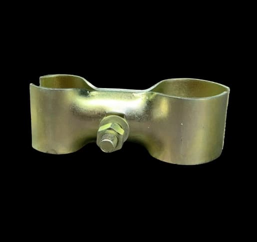 Bouwhekklem ø 42/60 mm met moer