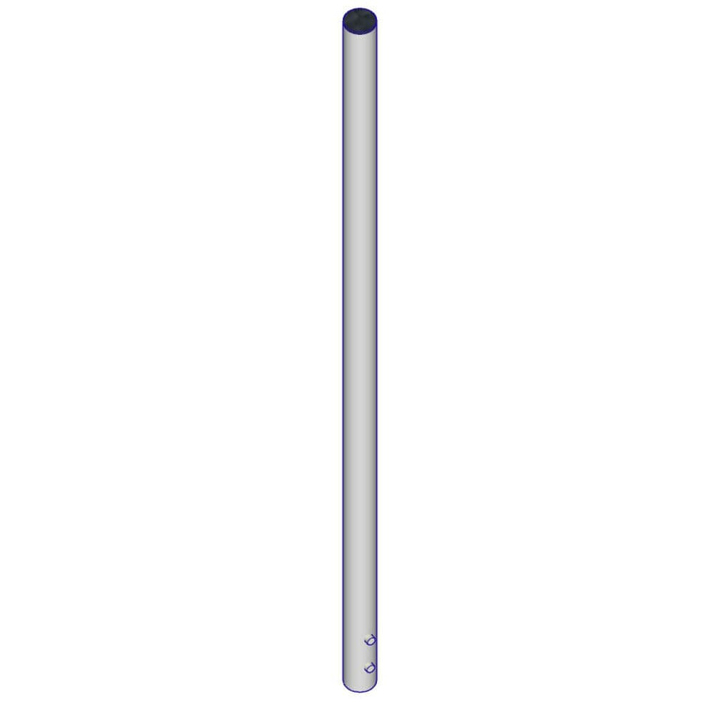 VT Aluminium paal 1350mm