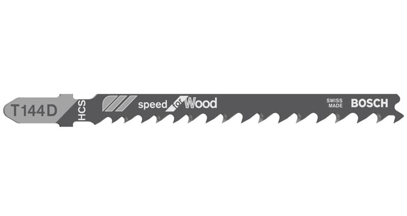Bosch decoupeerzaagblad T 144 D Speed for Wood Professional 5 stuks