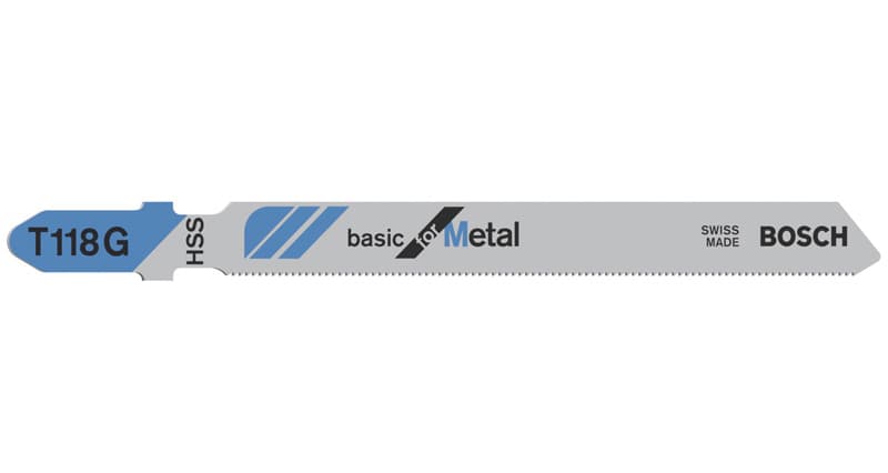 Bosch decoupeerzaagblad T 118 G Basic for Metal Professional 5 stuks