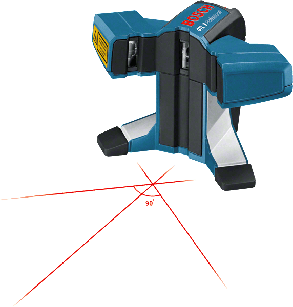 Bosch tegellaser GTL 3 Professional 3 lijnen 20m