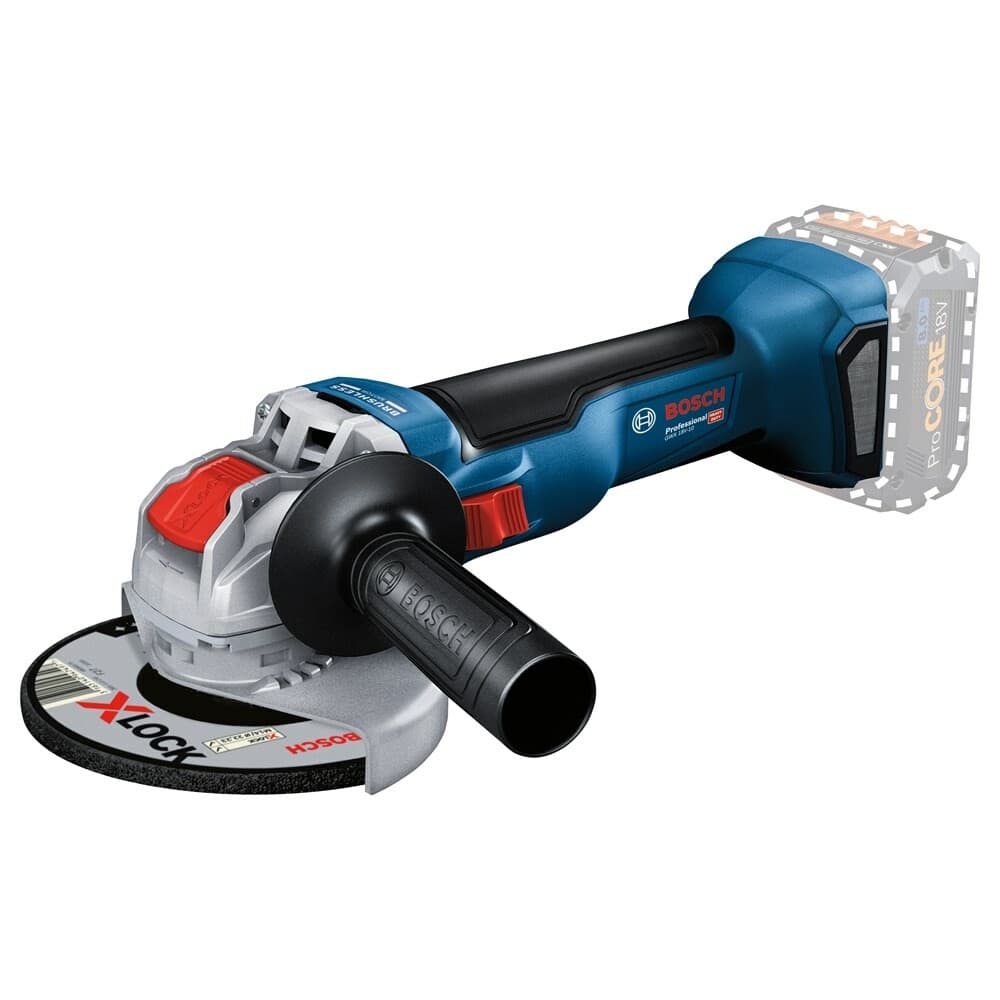 Bosch accu haakse slijper GWX 18V-10 Professional 18V 125mm X-LOCK solo