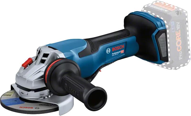 Bosch accu haakse slijper GWS 18V-15 P Professional 18V 125mm solo