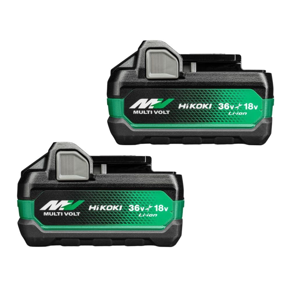 Hikoki accuset BSL36A18X 2x 2.5/5.0Ah Multivolt 18-36V 380205