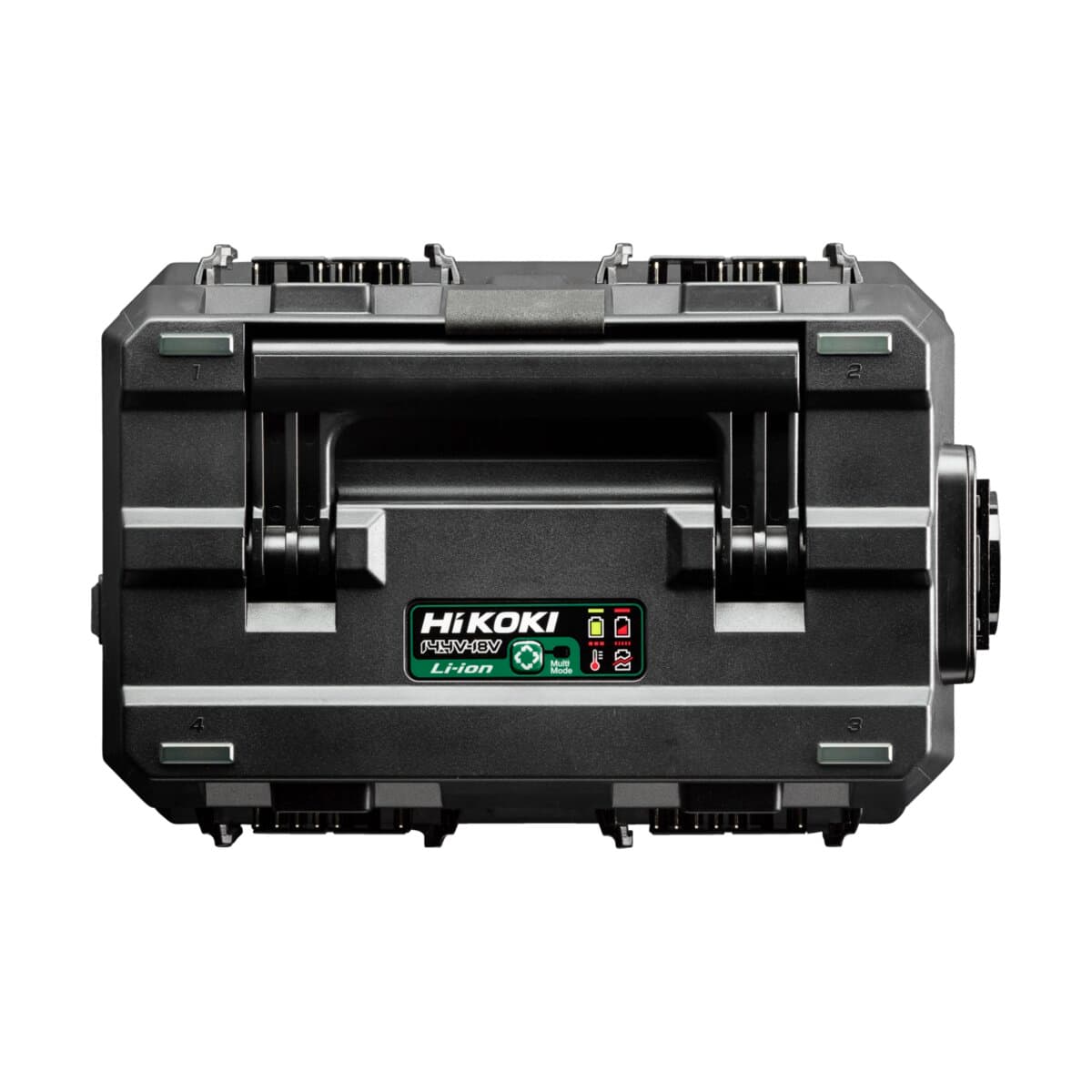 Hikoki acculader UC18YTSLW0Z 4-voudig 8A 10,8-36V incl. USB doos