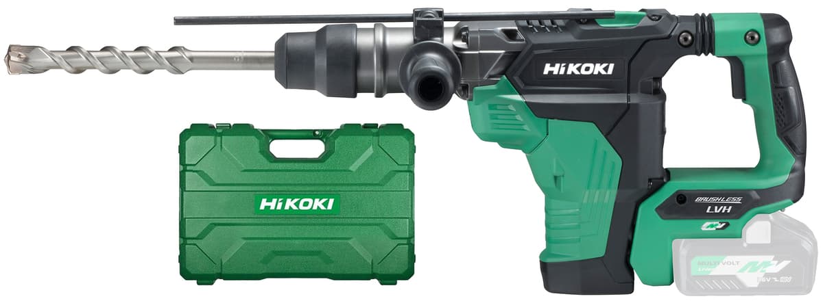 Hikoki boorhamer DH36DMAW2Z SDS-max 7.1J 40mm beitelstop 36V koffer
