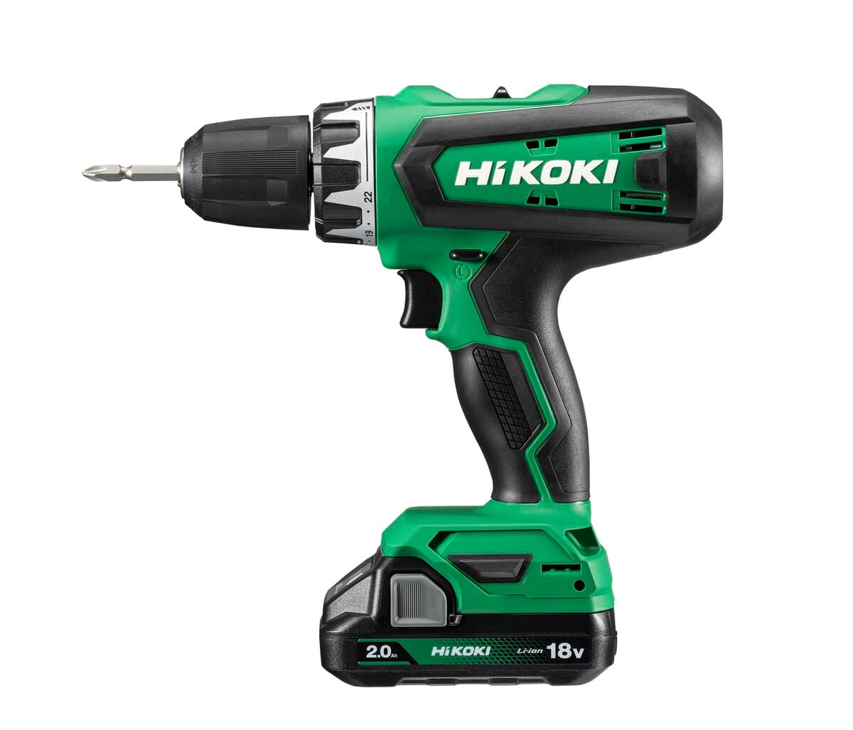 Hikoki boormachine DS18DFWCZ 53Nm 18V 2x 2,0Ah koffer