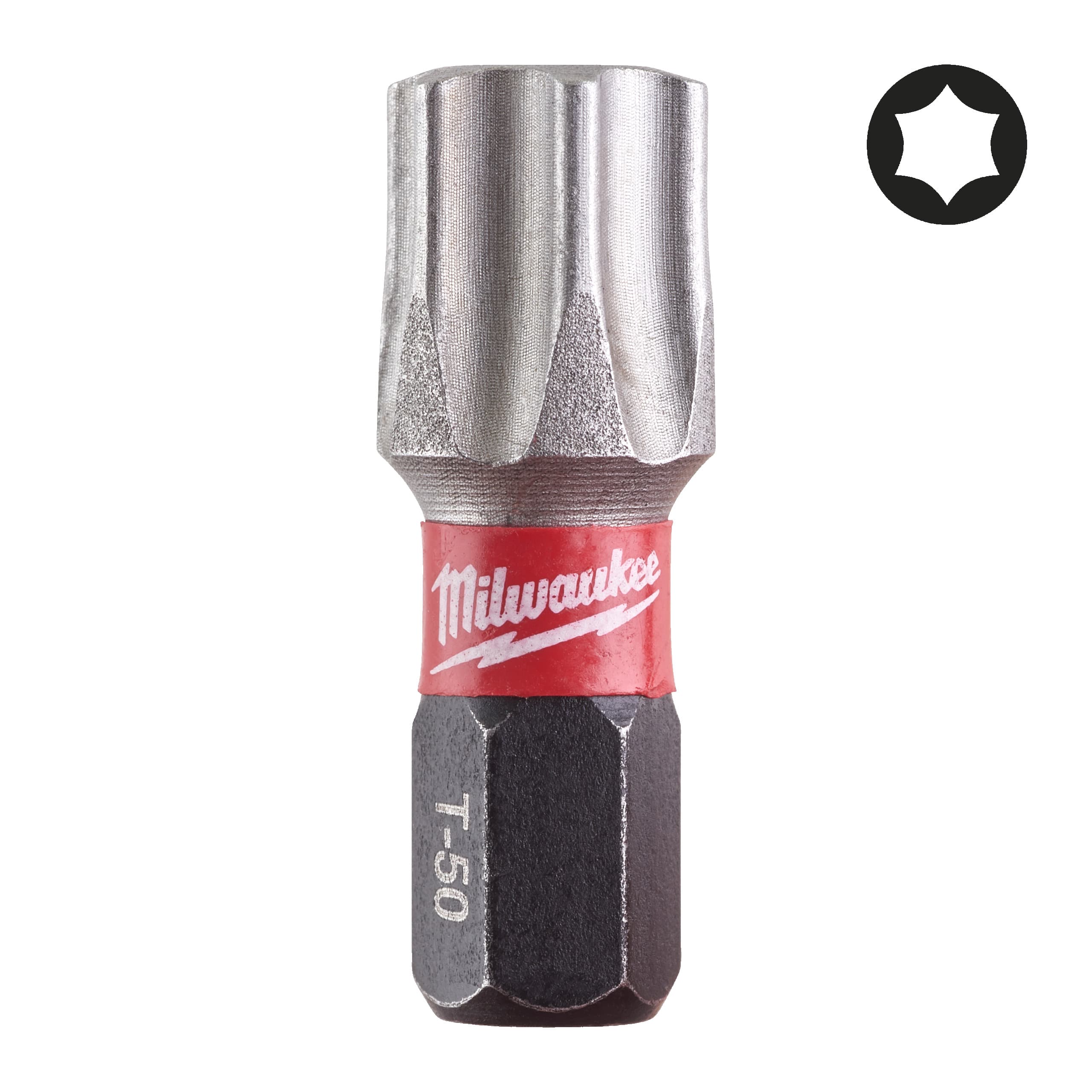 Milwaukee Schroefbit SHOCKWAVE TX50 25mm (25 stuks)