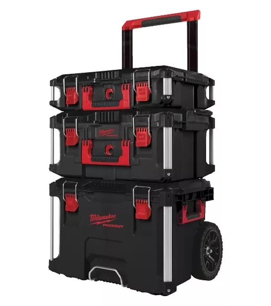 Milwaukee PACKOUT Starter Set 3-delig Trolley, Box Large, Box