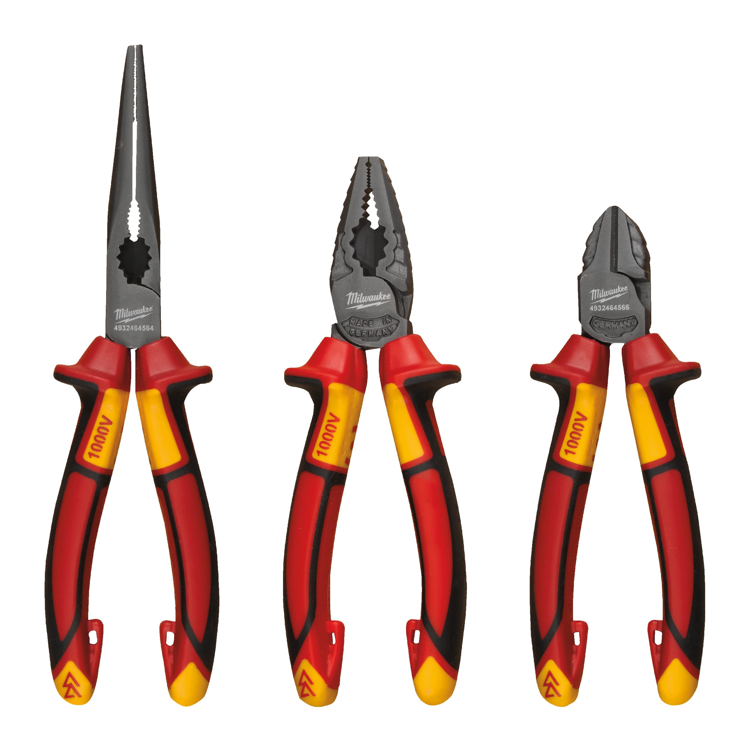 Milwaukee Tangenset VDE (3-delig) 4932464567, 4932464564, 4932464572