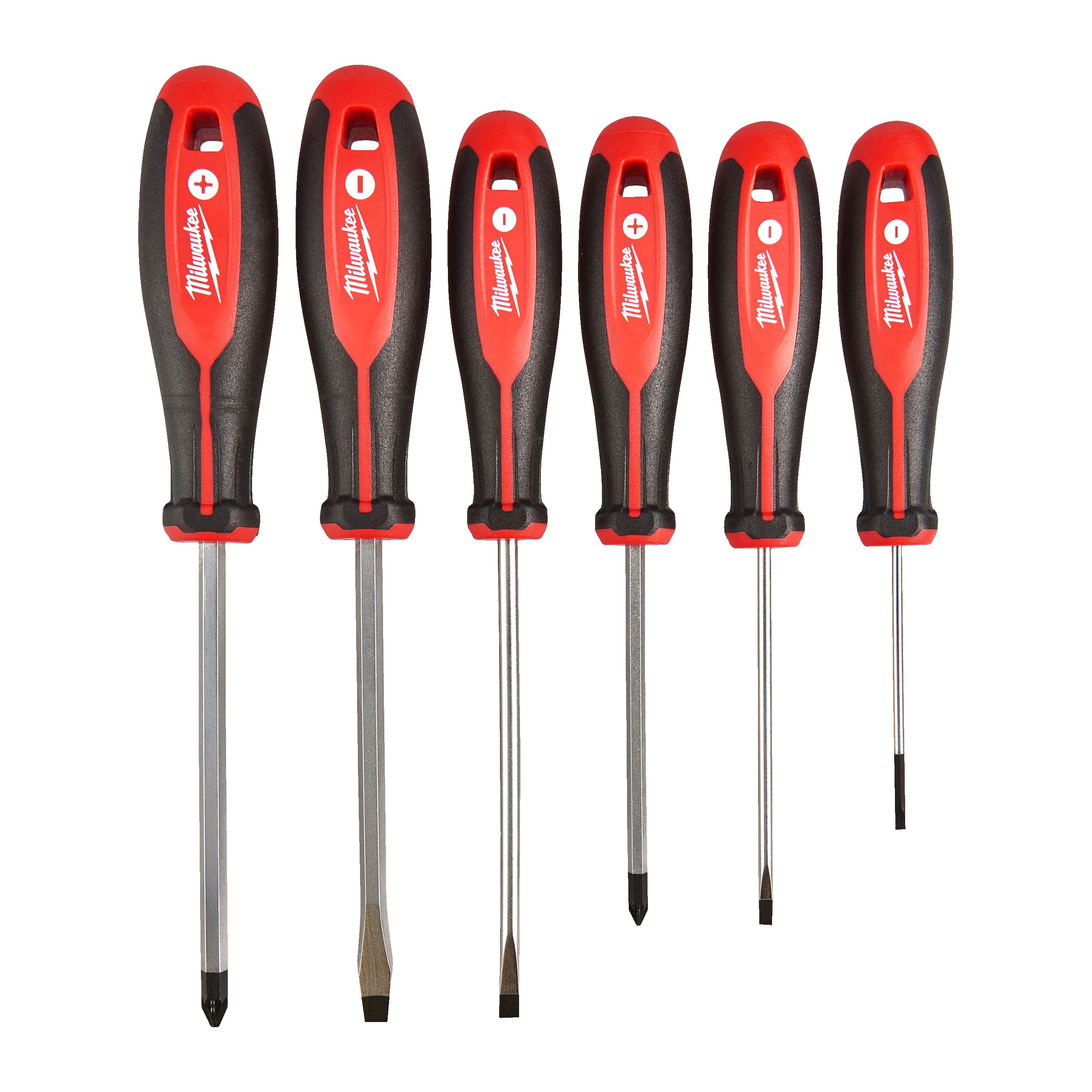 Milwaukee Schroevendraaierset Tri-lobe SL/PZ (6-delig)