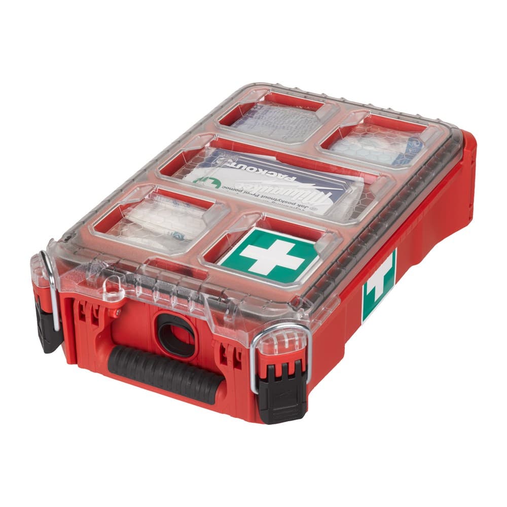 Milwaukee PACKOUT First Aid Kit Compact 117 x 249 x 386 DIN 13157