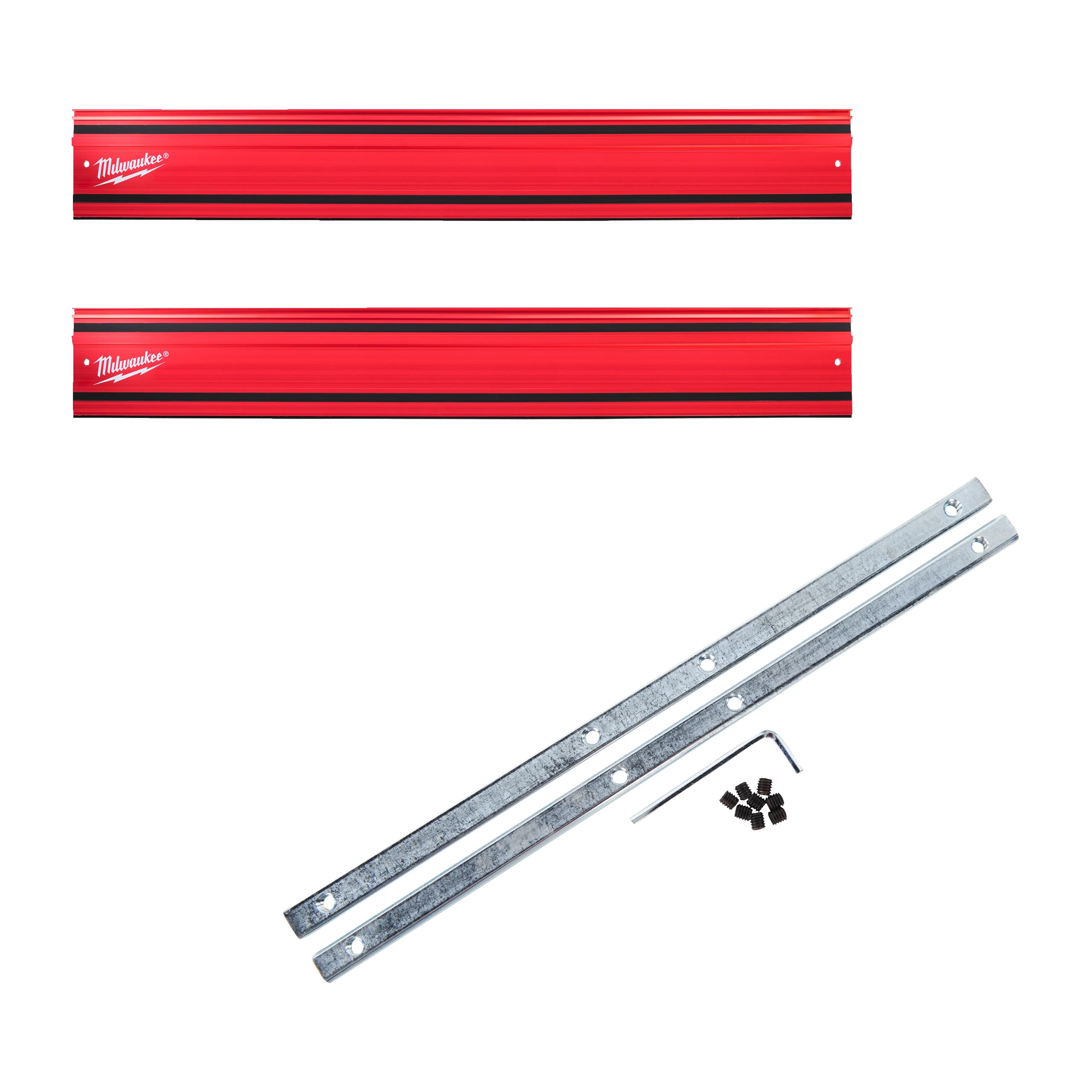 Milwaukee Geleiderail set 2x GR1400, tas en connector tbv M18 FPS552