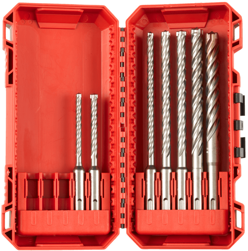 Milwaukee SDS-plus borenset MX4 Packout ready 7dlg