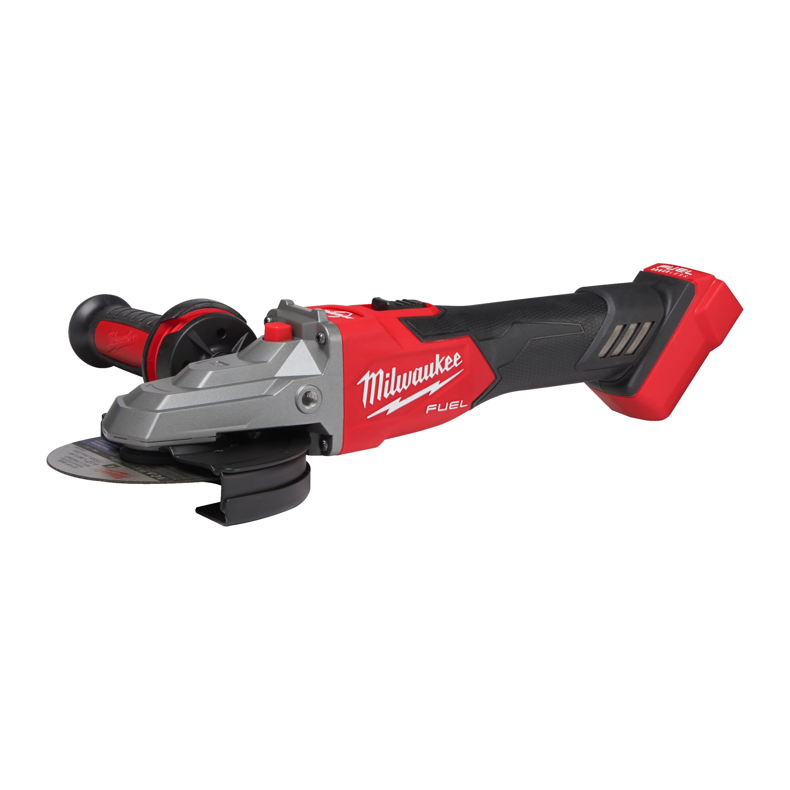 Milwaukee haakse slijper M18 FSAGF125XB-0X 125mm platte kop rem FUEL koffer