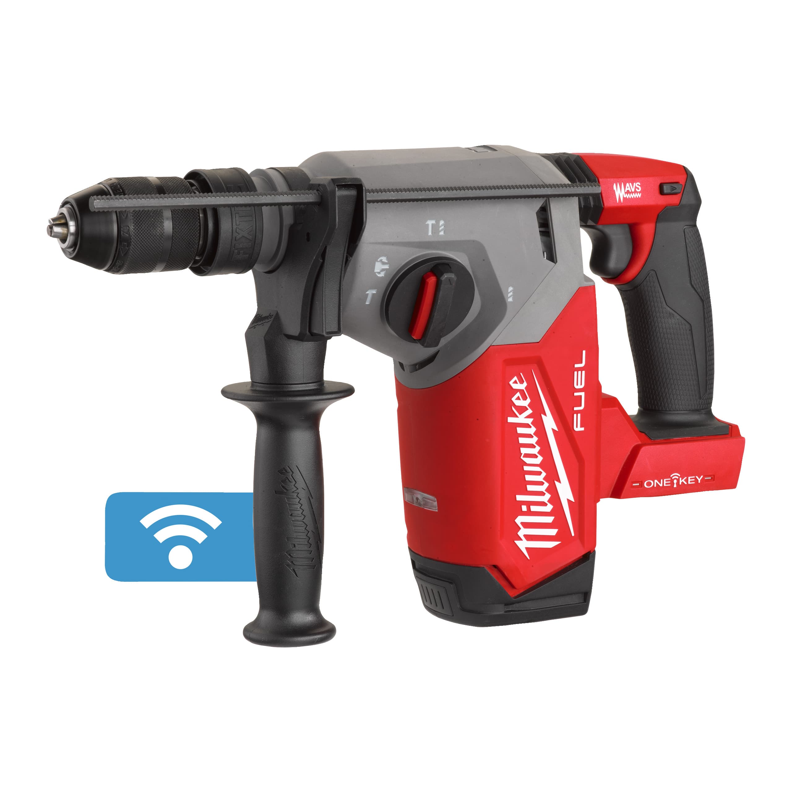 Milwaukee boorhamer M18 ONEFHX-0X SDS-plus 2,5j 26mm beitelstop ONE-KEY FIXTEC koffer