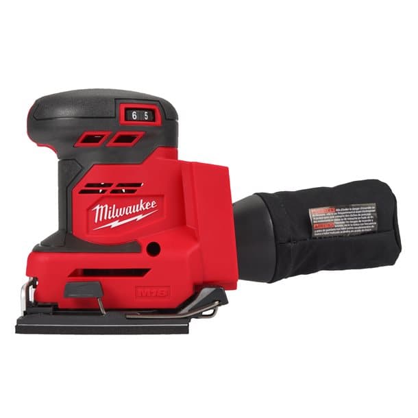 Milwaukee vlakschuurmachine M18 BQSS-0 1/4˝ doos