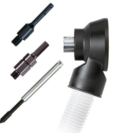 Carat stofzuigadapterset DPB0380000 Dustec incl M16, 6-kant, SDS+ en centreerpen