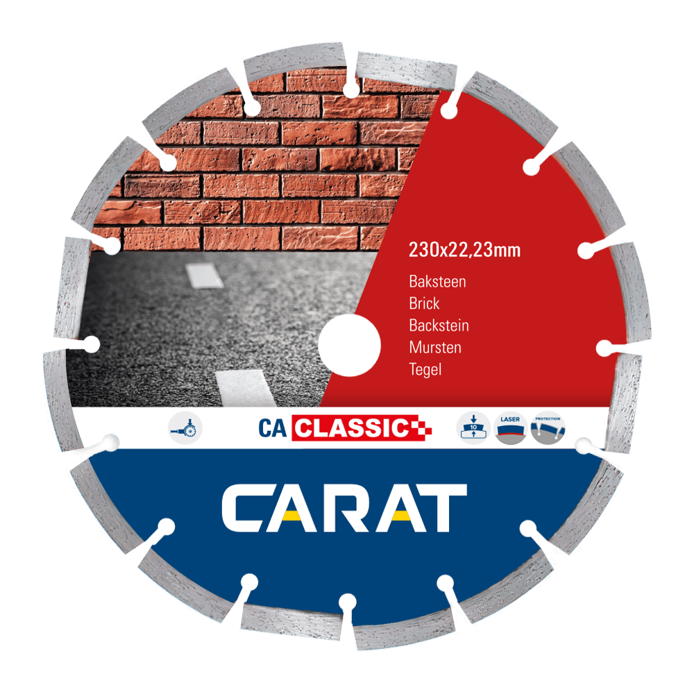 Carat Diamantzaagblad Baksteen CA Classic