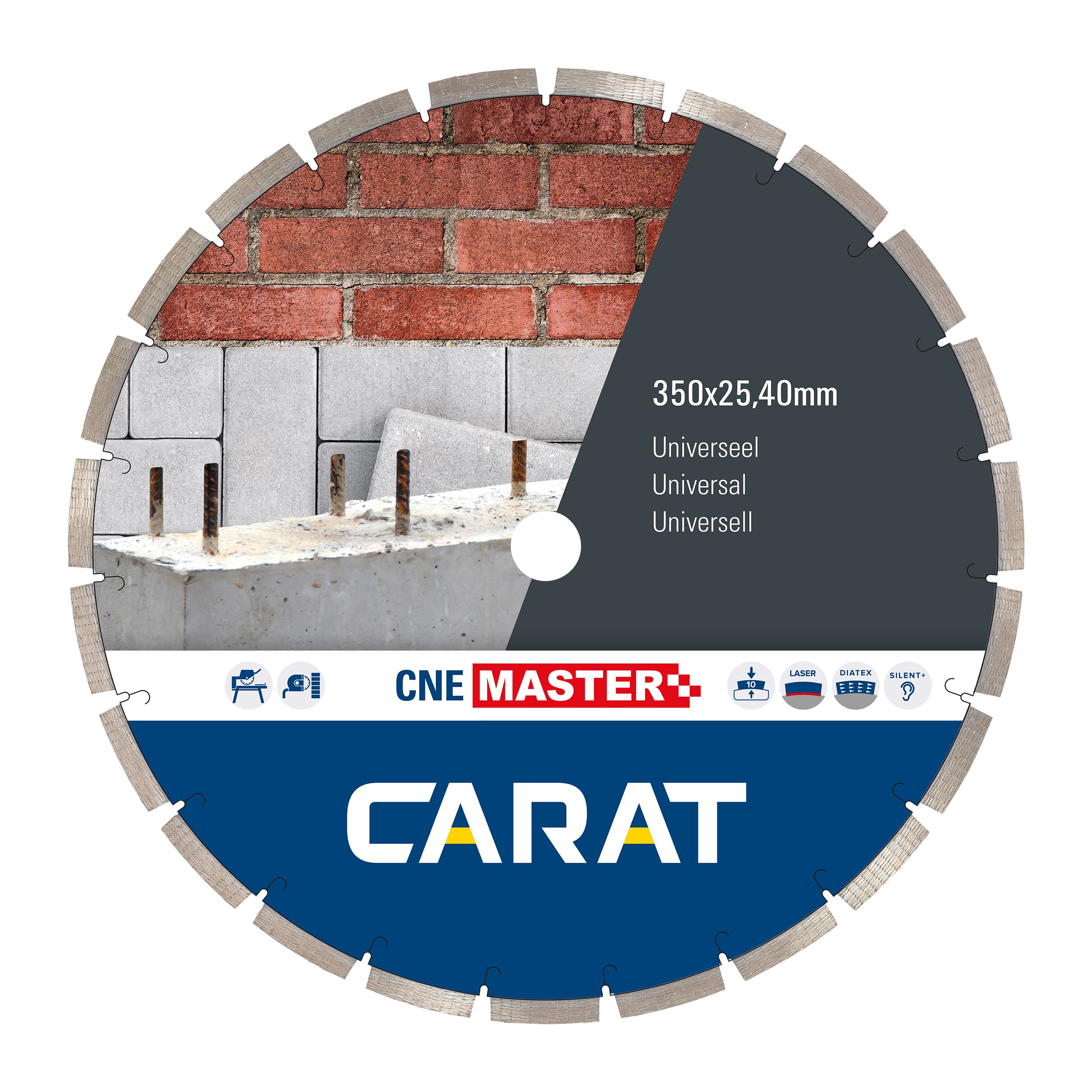 Carat diamantzaagblad CNEM universeel Master