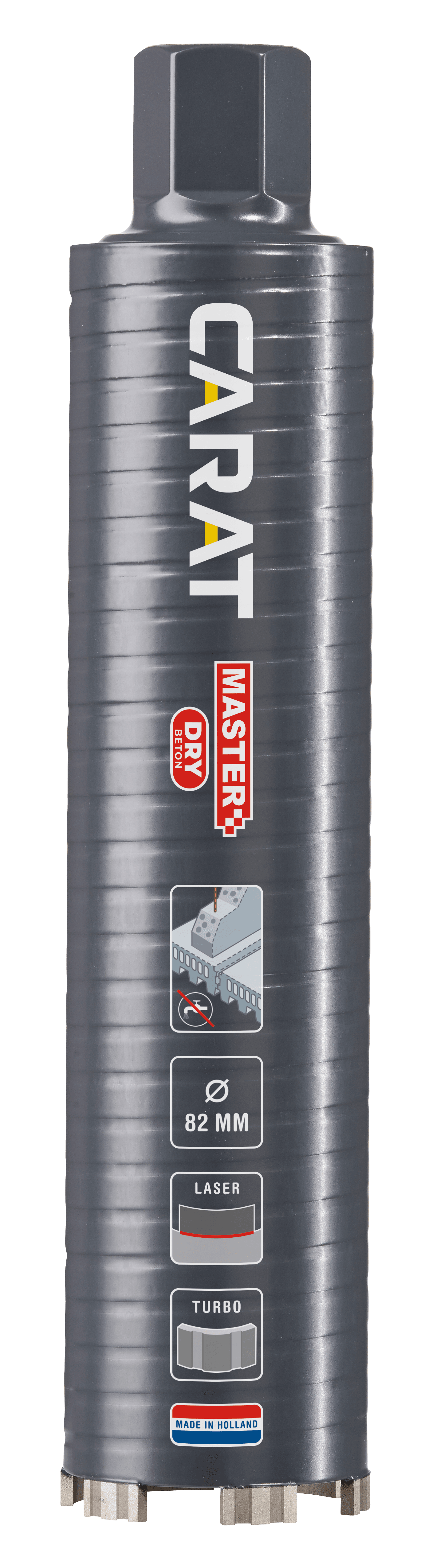 Carat diamantboor ED 5/4"UNC beton DRY Master laser