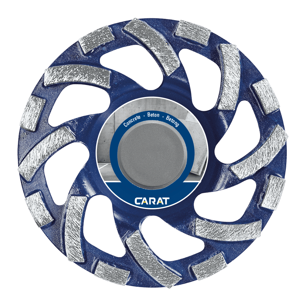 Carat Slijpkop Beton Dustec CUBC Classic