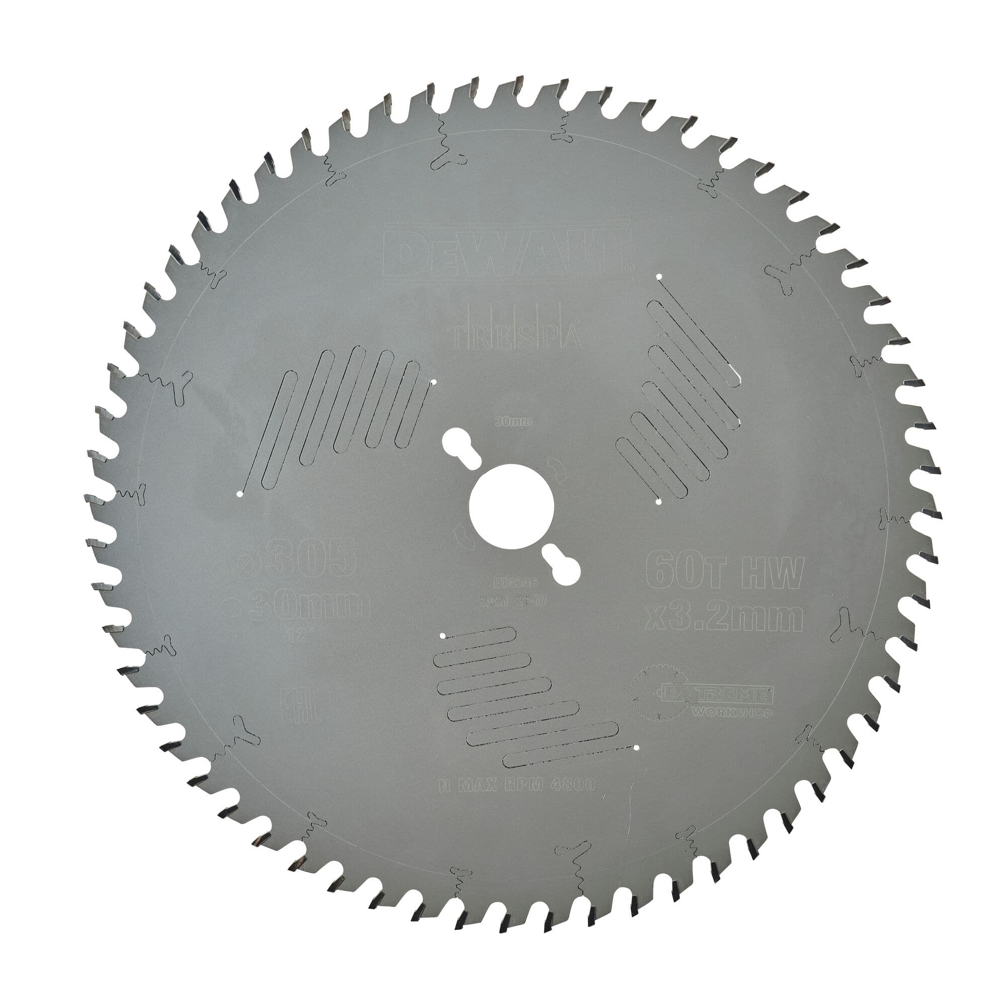 Dewalt Cirkelzaagblad 305x30x3.20 60T Trespa® HT 5° DT4346-QZ