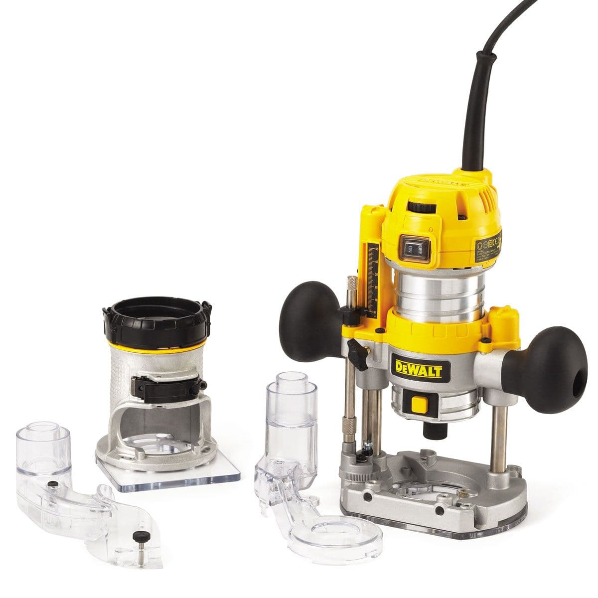 DeWalt bovenfrees D26204K-QS 6-8mm incl. kantenfrees zool 230V 900W