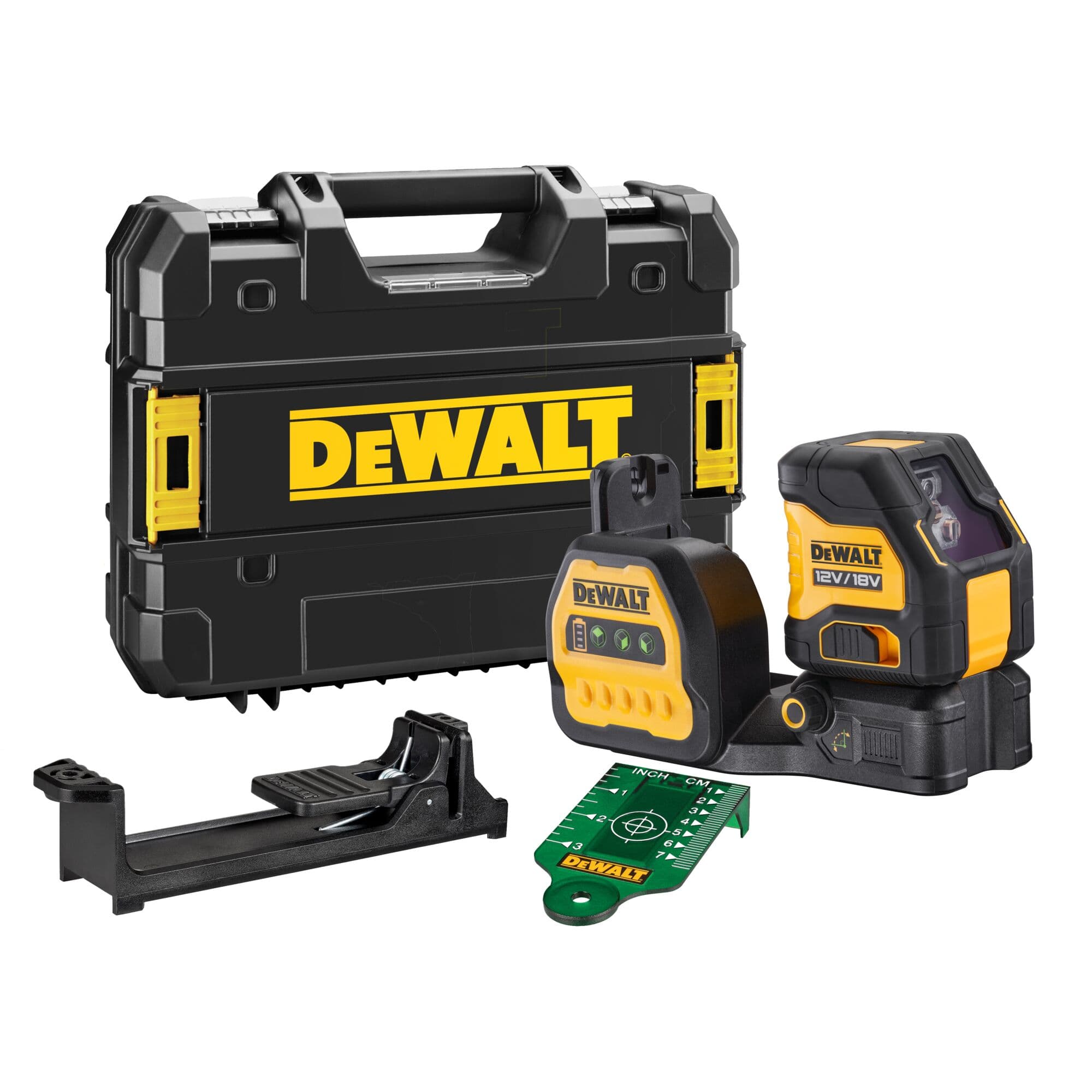 DeWalt kruislijnlaser DCE088NG18-XJ groen 12-18V