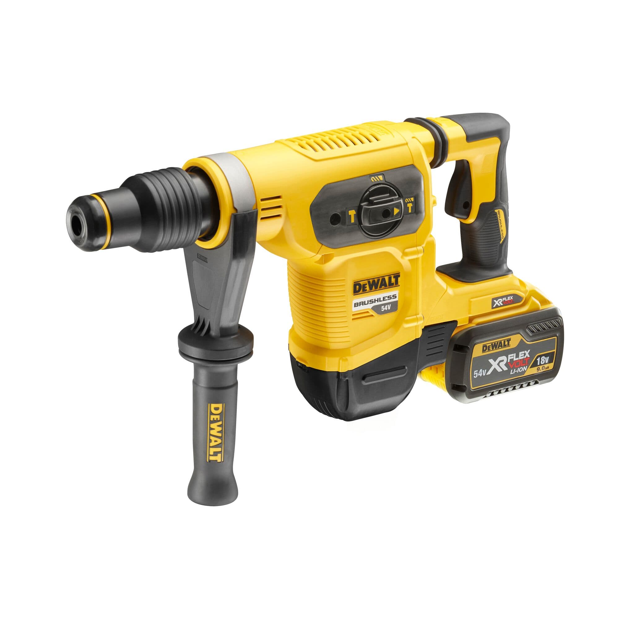 DeWalt boorhamer DCH481N-XJ SDS-max 6.1J 40mm beitelstop 54V Flexvolt