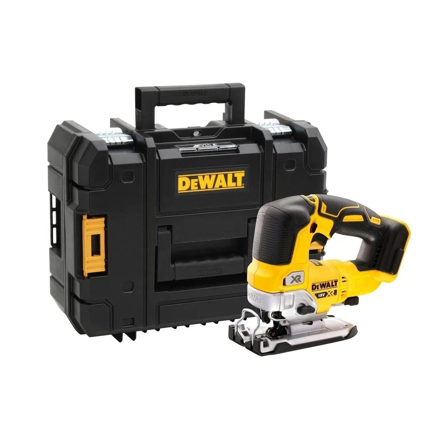 DeWalt decoupeerzaag DCS334NT-XJ beugelgip 18V